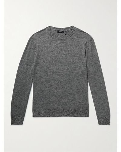 Theory Merino Wool Sweater - Grey