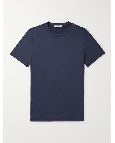 Onia Everyday Stretch-jersey T-shirt - Blue