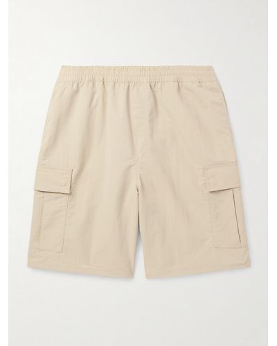 Carhartt Evers Straight-leg Ripstop Cargo Shorts - Natural