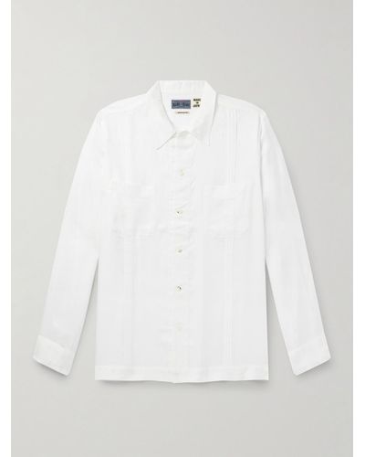 Blue Blue Japan Camicia in lyocell - Bianco
