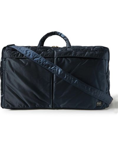 Porter-Yoshida and Co Tanker Padded Nylon Duffle Bag - Blue