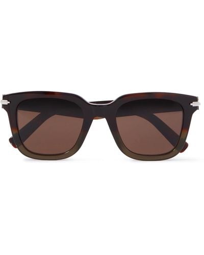 Dior Diorblacksuit S10i D-frame Acetate Sunglasses - Brown
