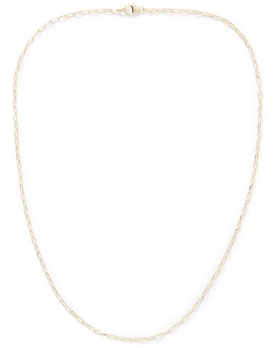 Miansai Volt Link Gold Chain Necklace - White