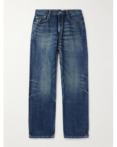 Neighborhood Slim-fit Straight-leg Jeans - Blue