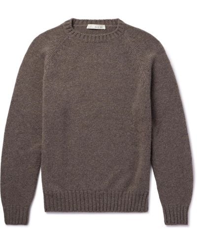 Umit Benan Cashmere Sweater - Gray