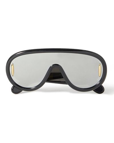 Loewe Paula's Ibiza D-frame Acetate Sunglasses - Metallic