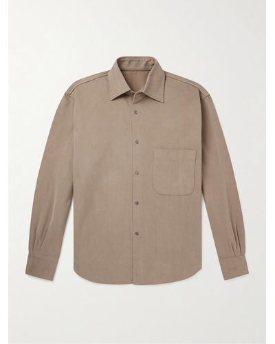 STÒFFA Cotton-twill Shirt - Natural