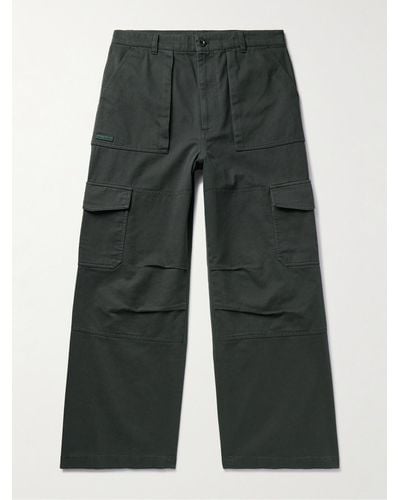 Acne Studios Patsony Straight-leg Cotton-blend Cargo Pants - Grey