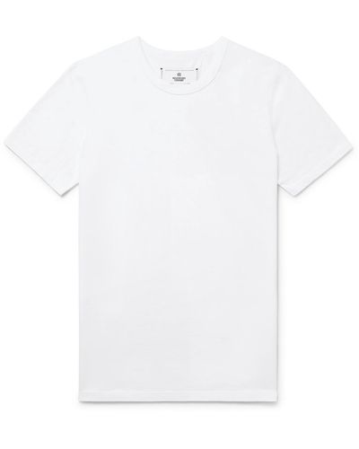 Reigning Champ Ring-spun Cotton-jersey T-shirt - White