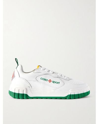 Casablancabrand Sneakers in pelle The Court - Verde