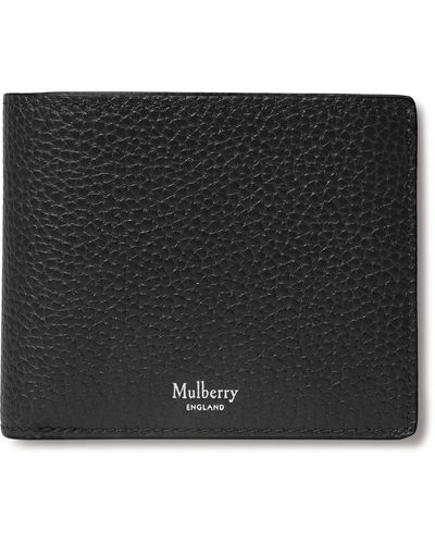 Mulberry Full-grain Leather Billfold Wallet - Black