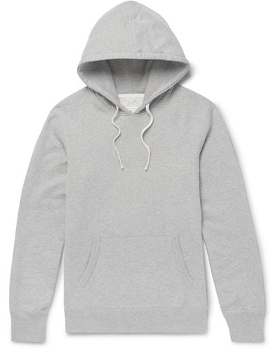 Reigning Champ Loopback Cotton-jersey Zip-up Hoodie - Gray