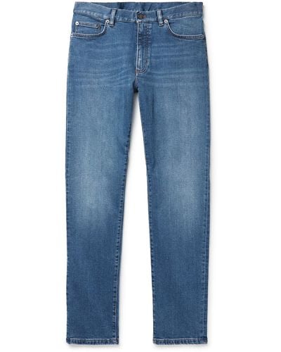 Zegna City Slim-fit Jeans - Blue
