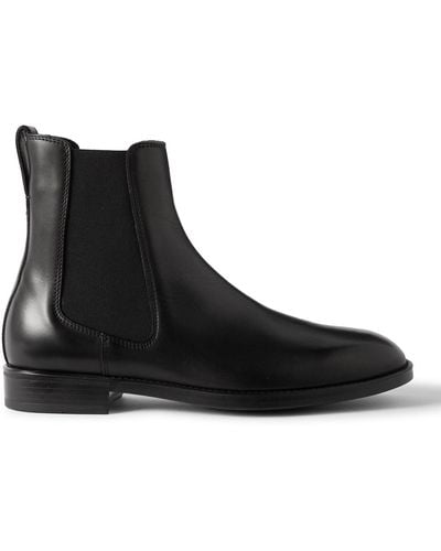 Tom Ford Robert Burnished-leather Chelsea Boots - Black