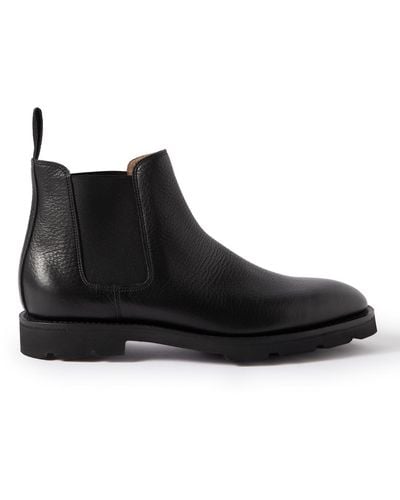 John Lobb Lawry Full-grain Leather Chelsea Boots - Black
