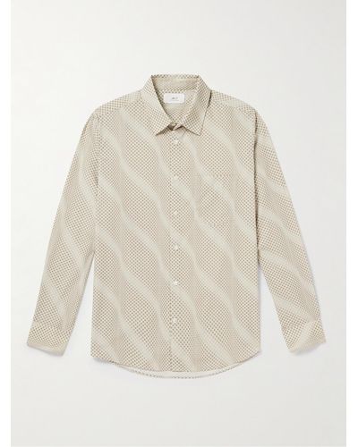 MR P. Polka-dot Organic Cotton Shirt - White