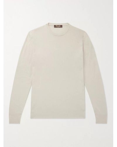 Loro Piana Slim-fit Baby Cashmere Sweater - Multicolour