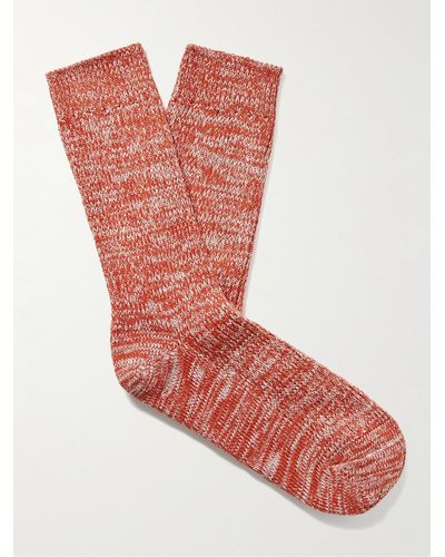 Nudie Jeans Knitted Socks - Red