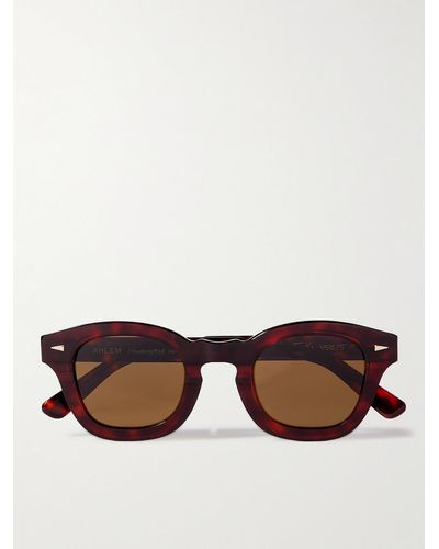 Ahlem Le Marais D-frame Tortoiseshell Acetate Sunglasses - Brown