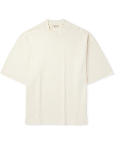 Fear Of God Logo-appliquéd Cotton-jersey Pajama T-shirt - White