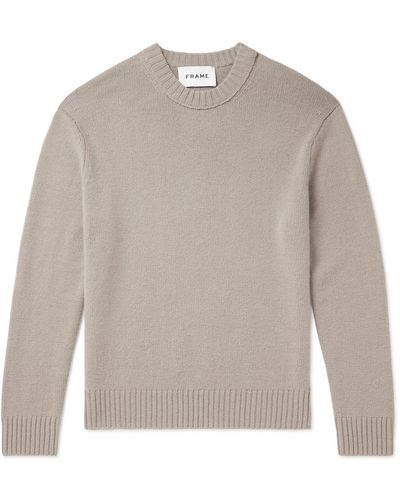 FRAME Cashmere Sweater - Gray