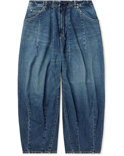 Needles Wide-leg Jeans - Blue