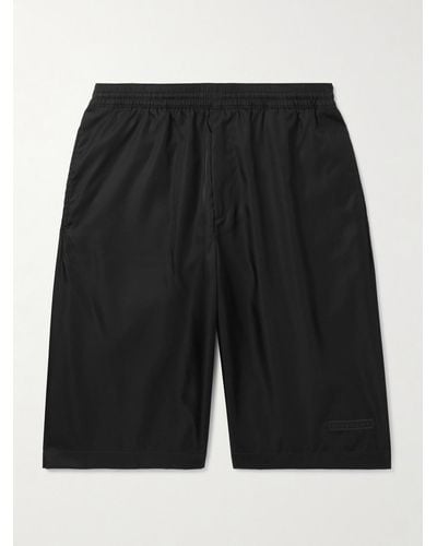 Givenchy Straight-leg Shell Shorts - Black