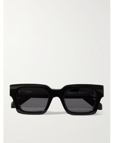 Off-White c/o Virgil Abloh Virgil Square-frame Acetate Sunglasses - Black