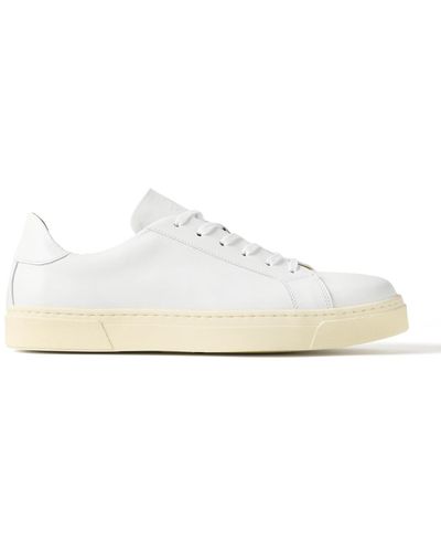 George Cleverley Jack Ii Leather Sneakers - White
