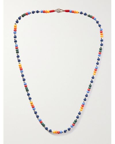 Roxanne Assoulin Enamel And Silver-tone Necklace - Multicolour