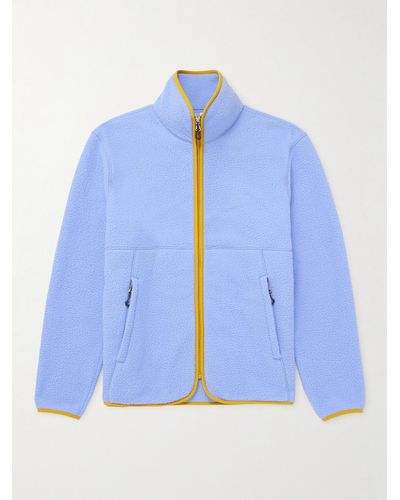 ARKET Rio Recycled-fleece Jacket - Blue