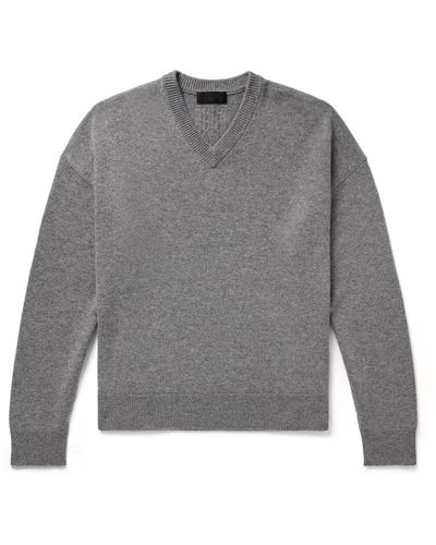 Nili Lotan Hagen Cashmere Sweater - Gray