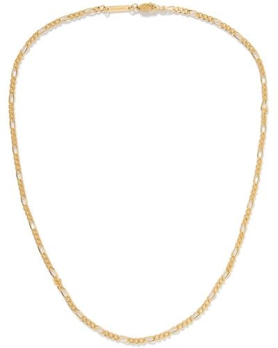 Tom Wood Bo Slim Recycled Gold-plated Chain Necklace - Natural