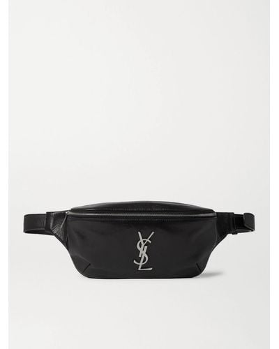 Saint Laurent Logo Belt Bag - Black