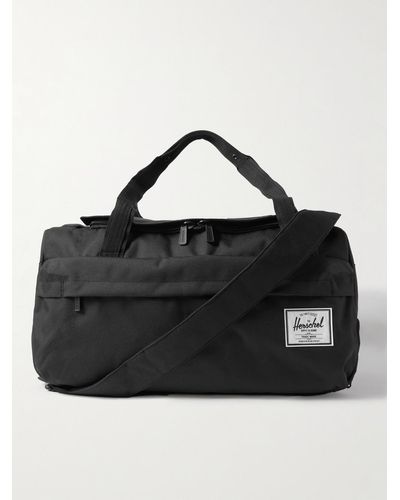 Herschel Supply Co. Outfitter Convertible Canvas Weekend Bag - Black