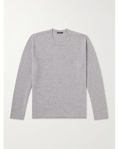 James Perse Recycled-cashmere Jumper - Grey