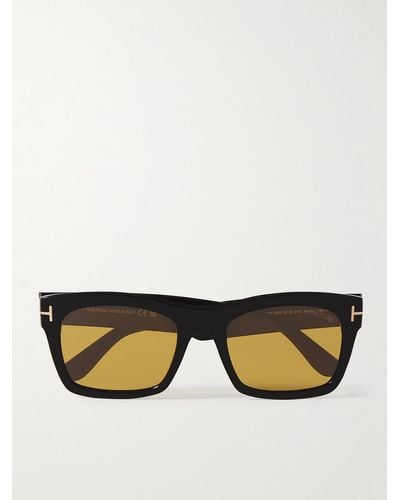 Tom Ford Nico Sonnenbrille mit eckigem Rahmen aus Azetat - Schwarz
