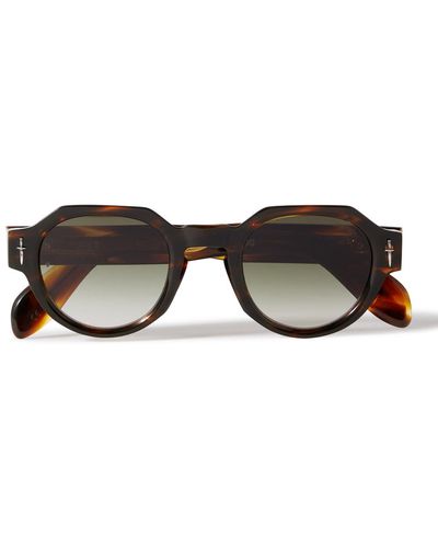 Cutler and Gross The Great Frog 006 Round-frame Acetate Sunglasses - Multicolor