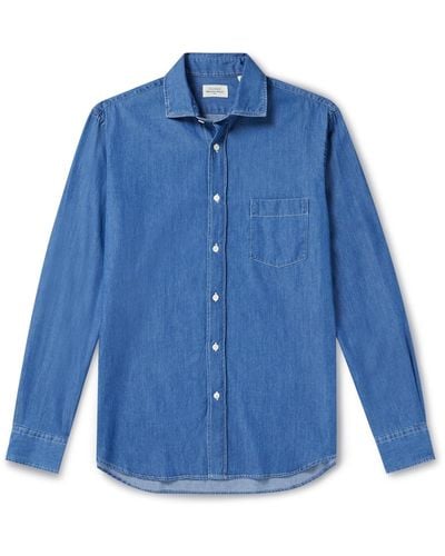 Hartford Paul Denim Shirt - Blue