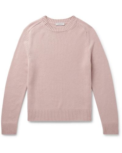Gabriela Hearst Daniel Cashmere Sweater - Pink