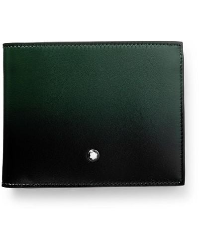Montblanc Meisterstück Dégradé Leather Billfold Wallet - Green
