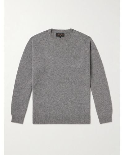 Beams Plus Pullover aus Wolle - Grau
