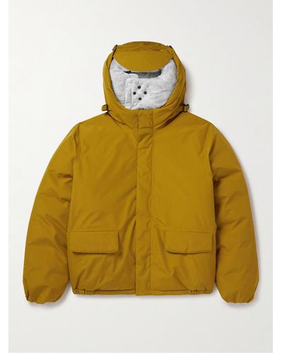 Nike Storm-fit Adv Padded Gore-tex® Hooded Jacket - Yellow