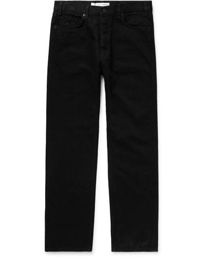 Nili Lotan Billie Straight-leg Jeans - Black