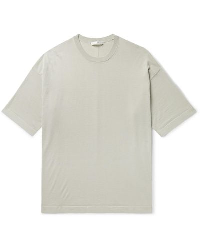 The Row Dlomu Wool-jersey T-shirt - White