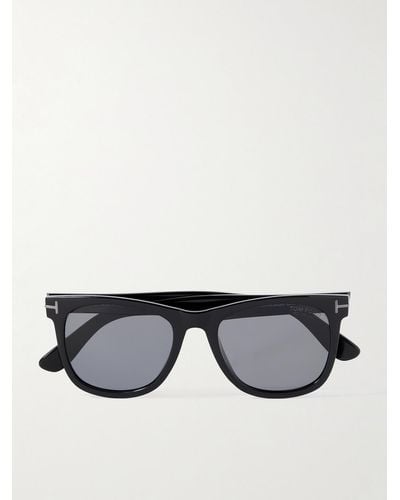 Tom Ford Kevyn Square-frame Acetate Sunglasses - Black