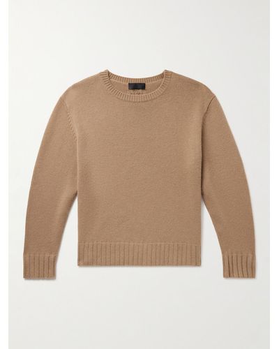 Nili Lotan Boynton Oversized Cashmere Sweater - Natural