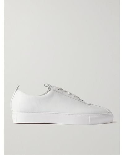 Grenson Leather Sneakers - White