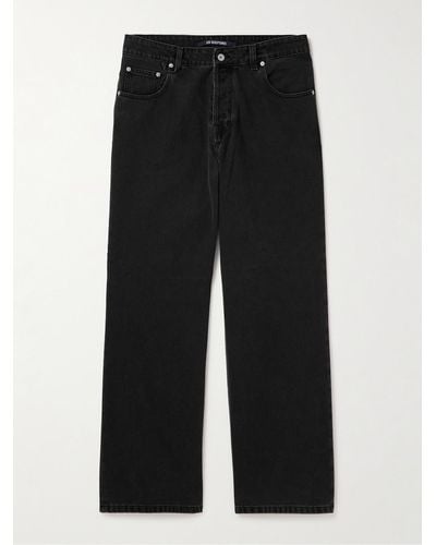 Jacquemus Straight-leg Jeans - Black