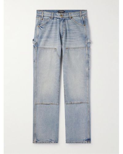 CHERRY LA Jeans a gamba larga a pannelli - Blu
